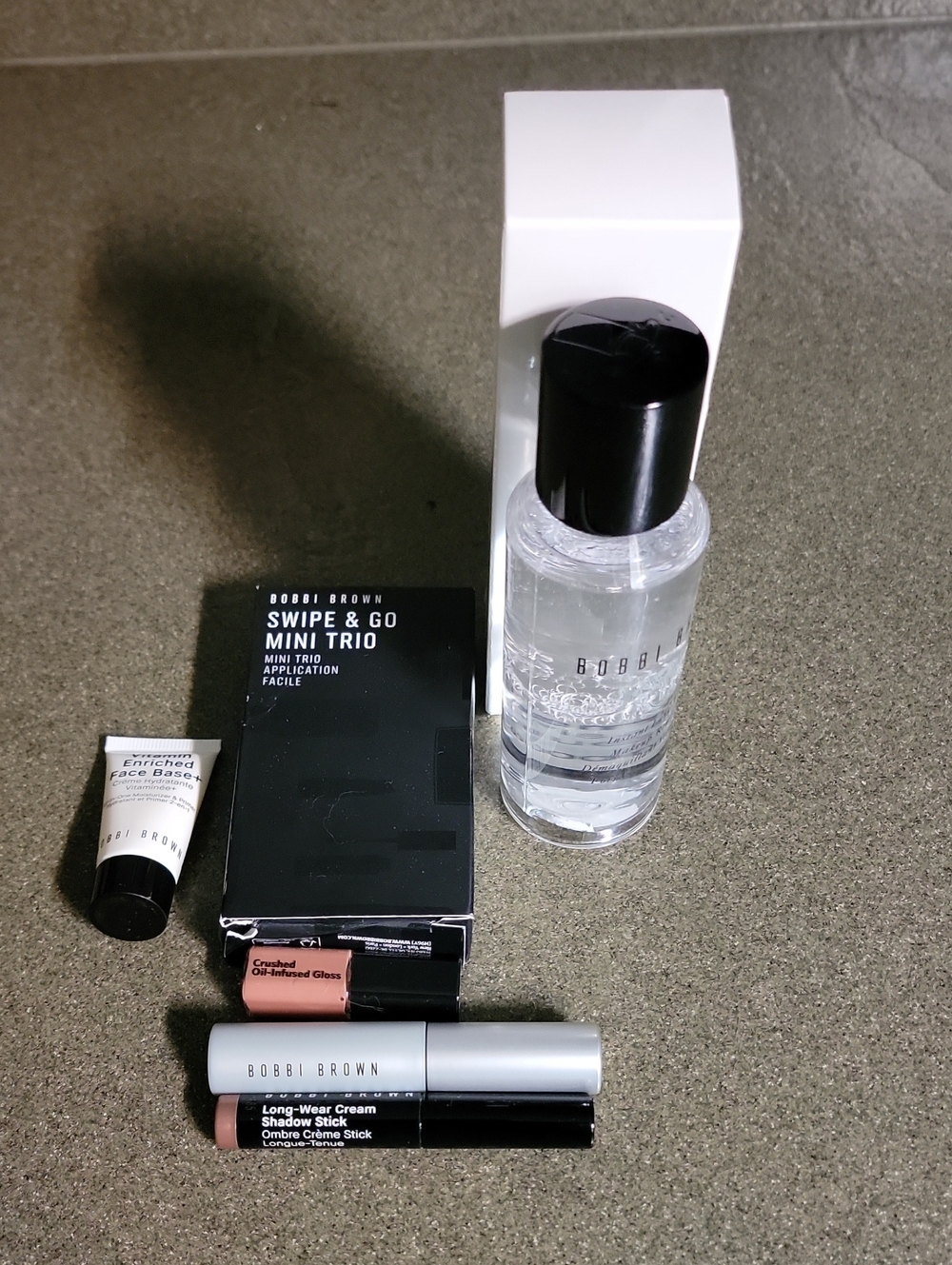 Bobbie Brown:Swipe & Go Mini Trio/Vitamin Enriched Face Base+/Eye Makeup Remover